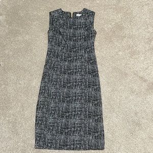 Calvin Klein sleek work formal dress